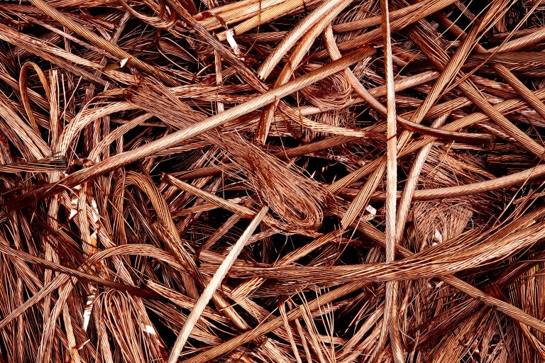 Cuivre entrelacé destiné au recyclage